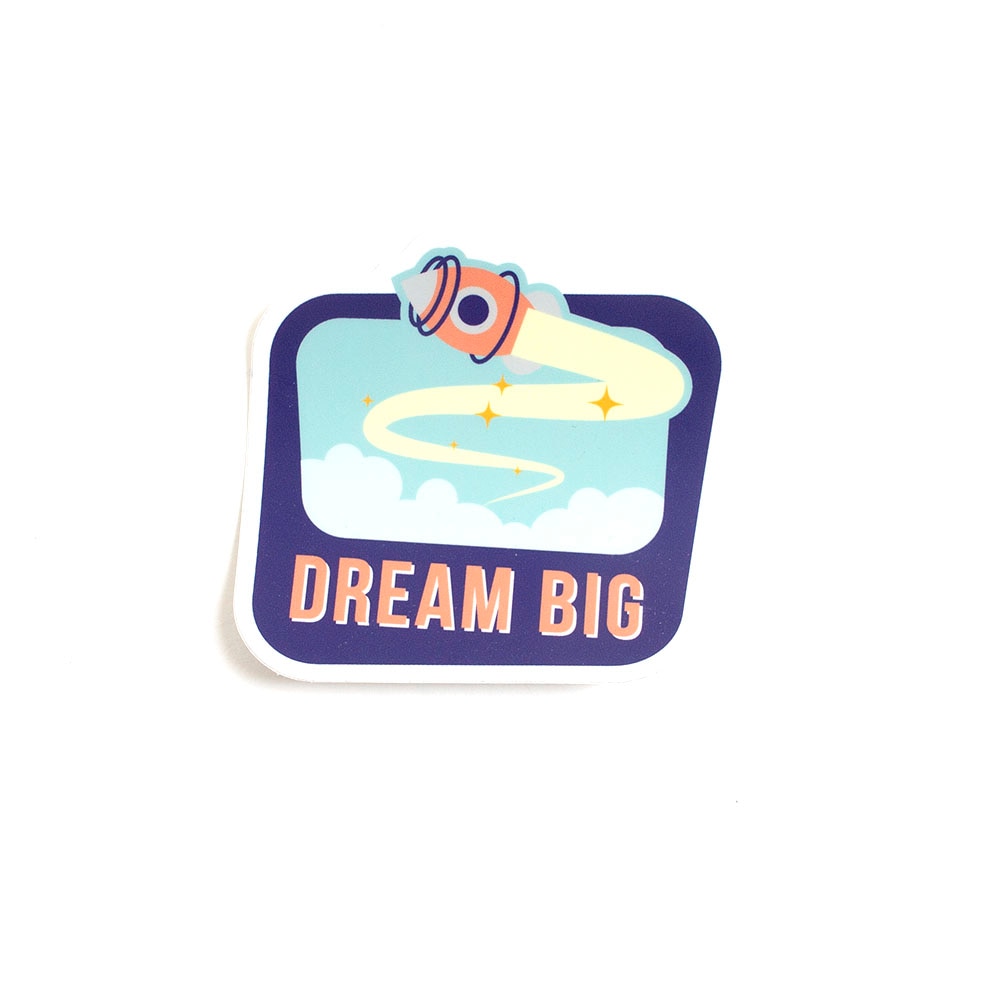 Stickers Northwest, Stickers, Art & School, 3", Dream Big, 548391
